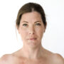Worldface-British woman in a white background Worldface-British woman in a white background